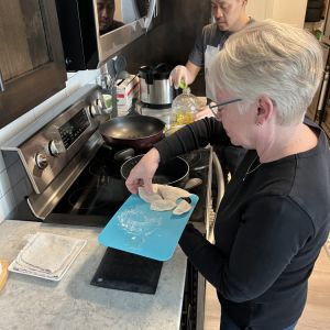Perfect Handcrafted Potstickers Review Photo from Cooking Class in Minneapolis