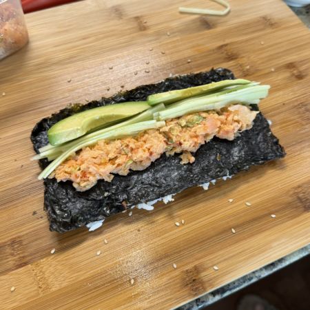 Surf and Turf Sushi Review Photo from Cooking Class in Washington, D.C. 6