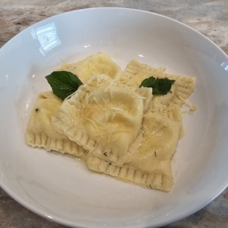 Authentic Fettuccine and Ravioli Review Photo from Online Cooking Class