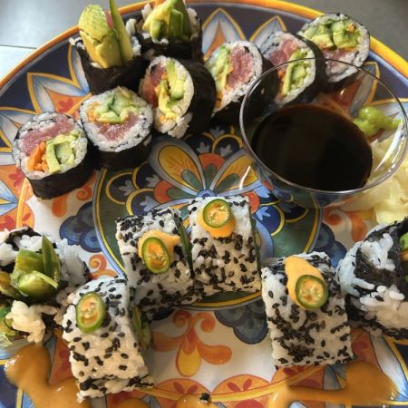 Handmade Sushi Rolls Review Photo from Cooking Class in Atlanta 5