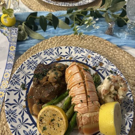 Luxurious Land and Sea Feast Review Photo from Private Chef in Atlanta 7