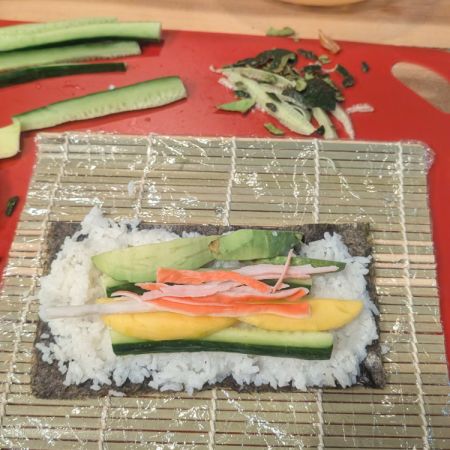 Learn to Make Sushi by Hand Review Photo from Cooking Class in Raleigh 8
