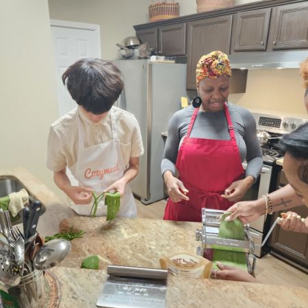 The Green of Italian Cuisine Review Photo from Cooking Class in Atlanta 5