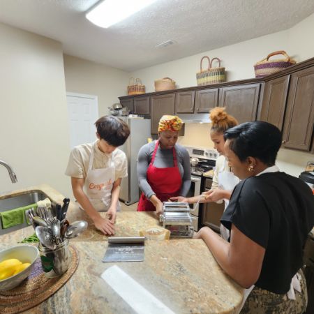 The Green of Italian Cuisine Review Photo from Cooking Class in Atlanta 8