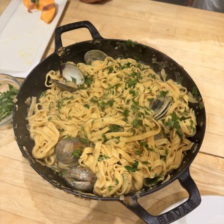 Craft Rustic Italian Linguine Review Photo from Cooking Class in Indianapolis