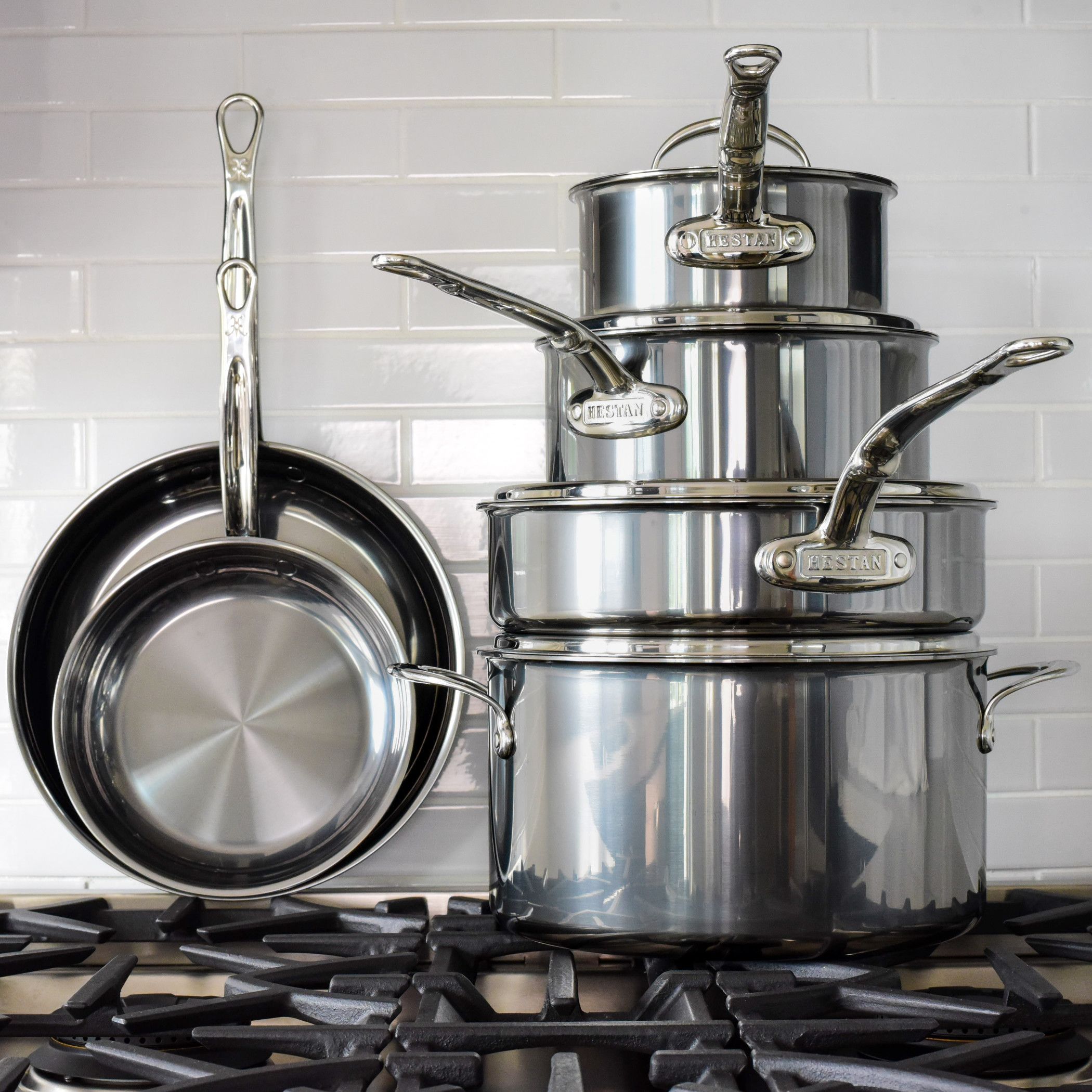 Hestan NanoBond 4 qt. Titanium Covered Saucepan - Cooks