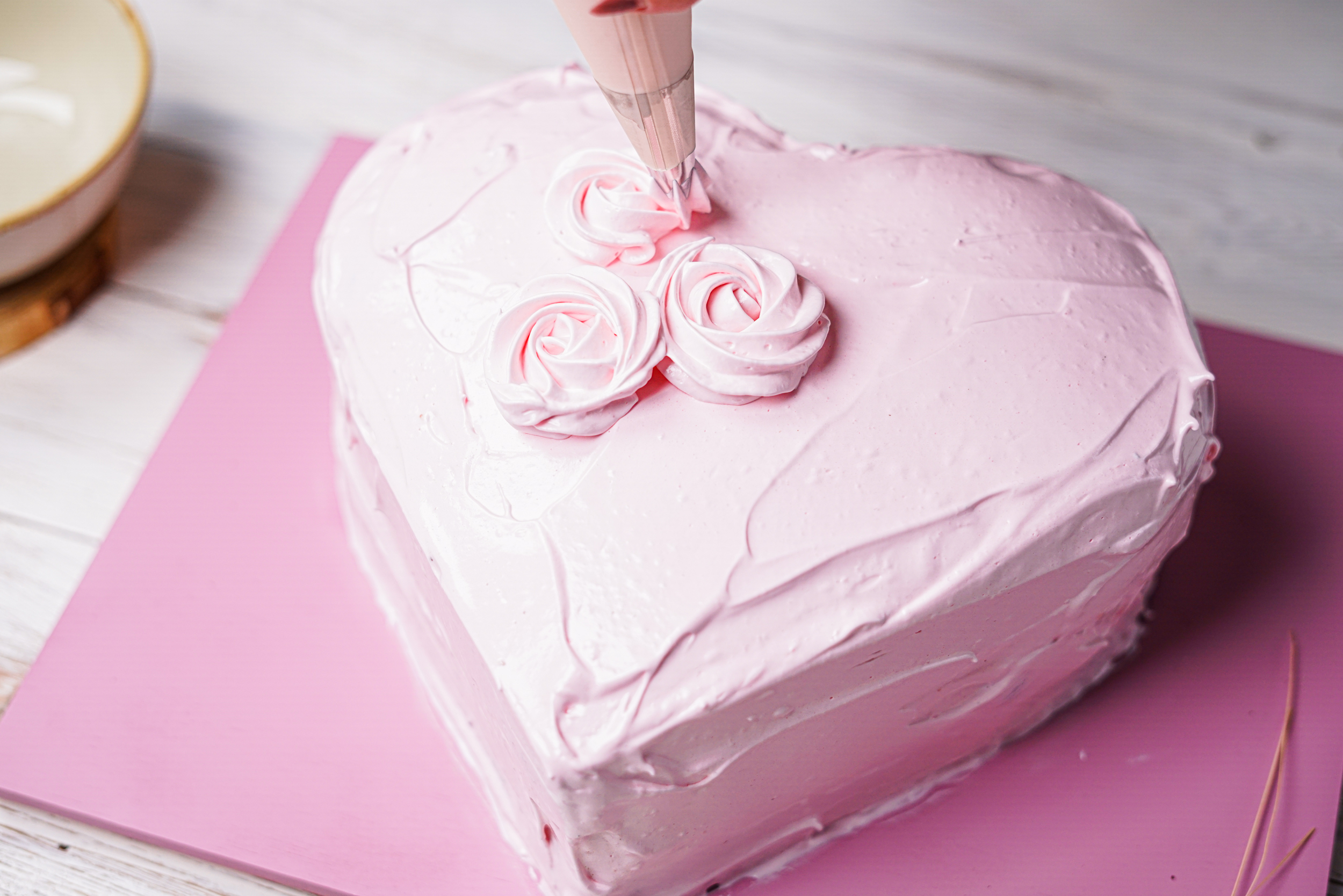 Heart-Shaped Cake