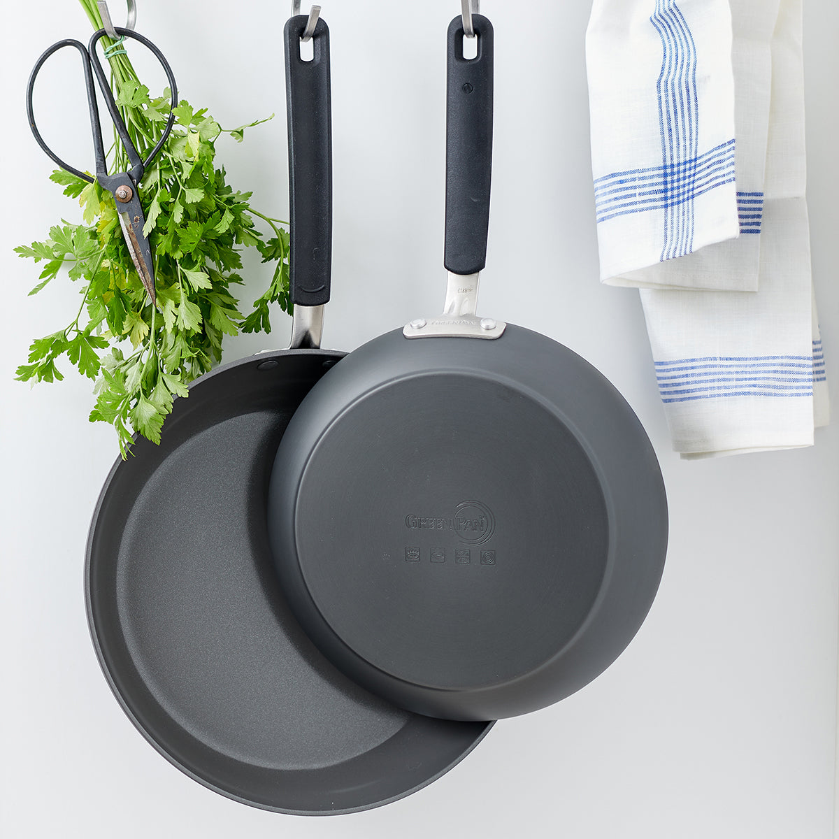 GreenPan Levels 11-Piece Stackable Space-Saving Non-Stick Ceramic