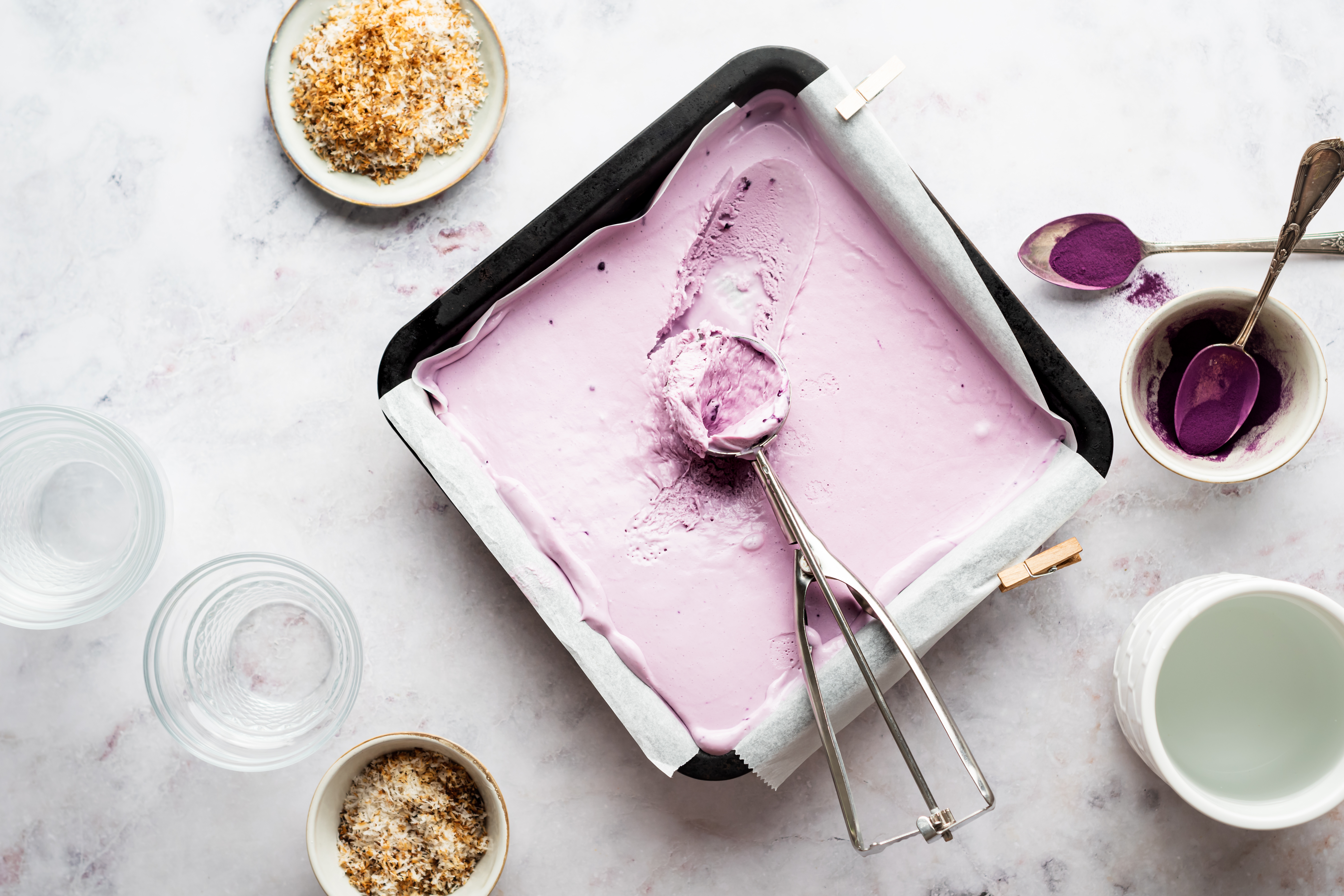 Homemade Ube Ice Cream (with Video!) - Cooking Therapy