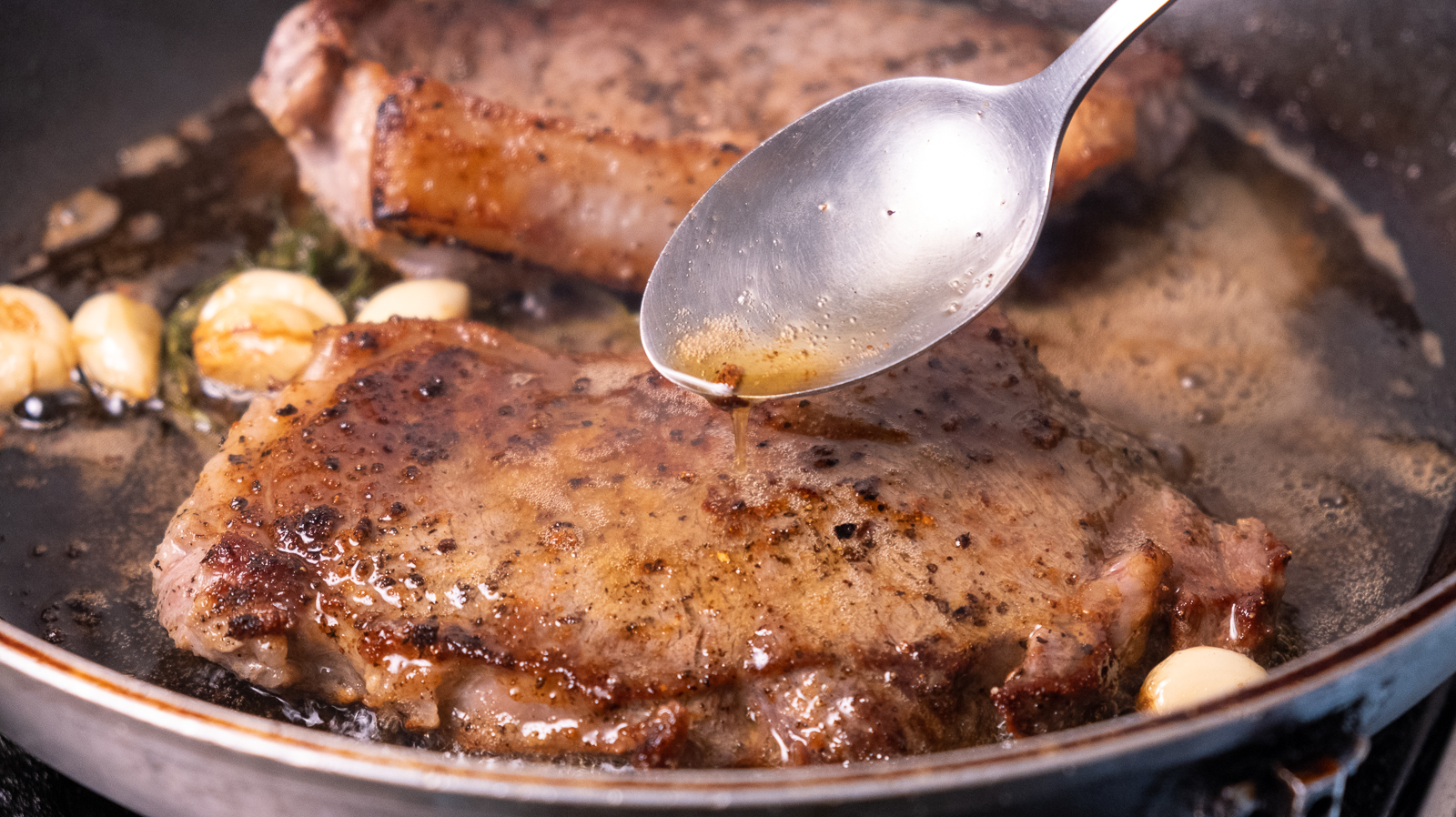 Garlic Butter Steak and Potatoes Skillet – The Comfort of Cooking