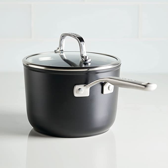 KitchenAid 2-Qt. Stainless Steel and Aluminum Saucepan with Lid