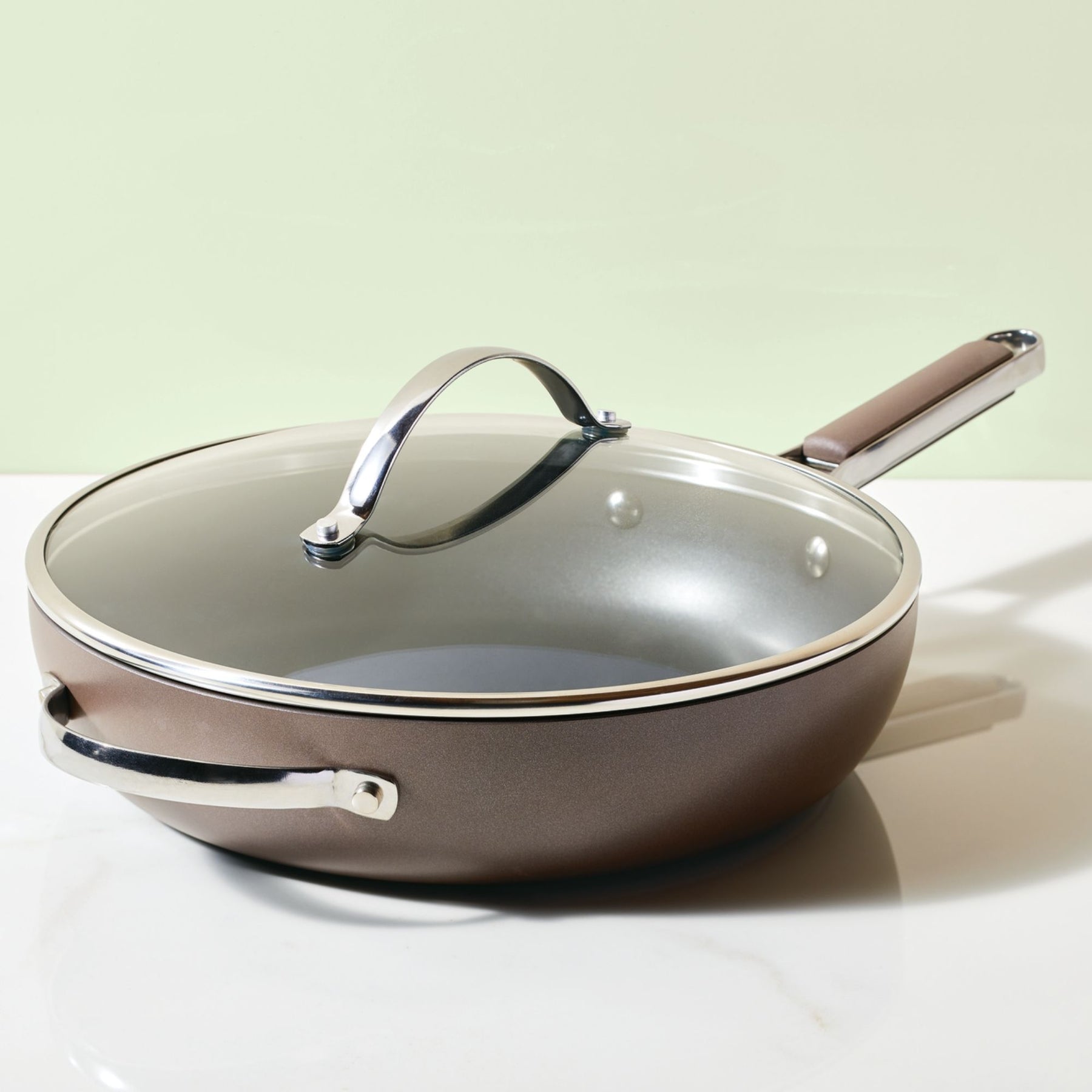 Ayesha Curry Hard-Anodized Nonstick 4-Qt. Saucepot with Lid