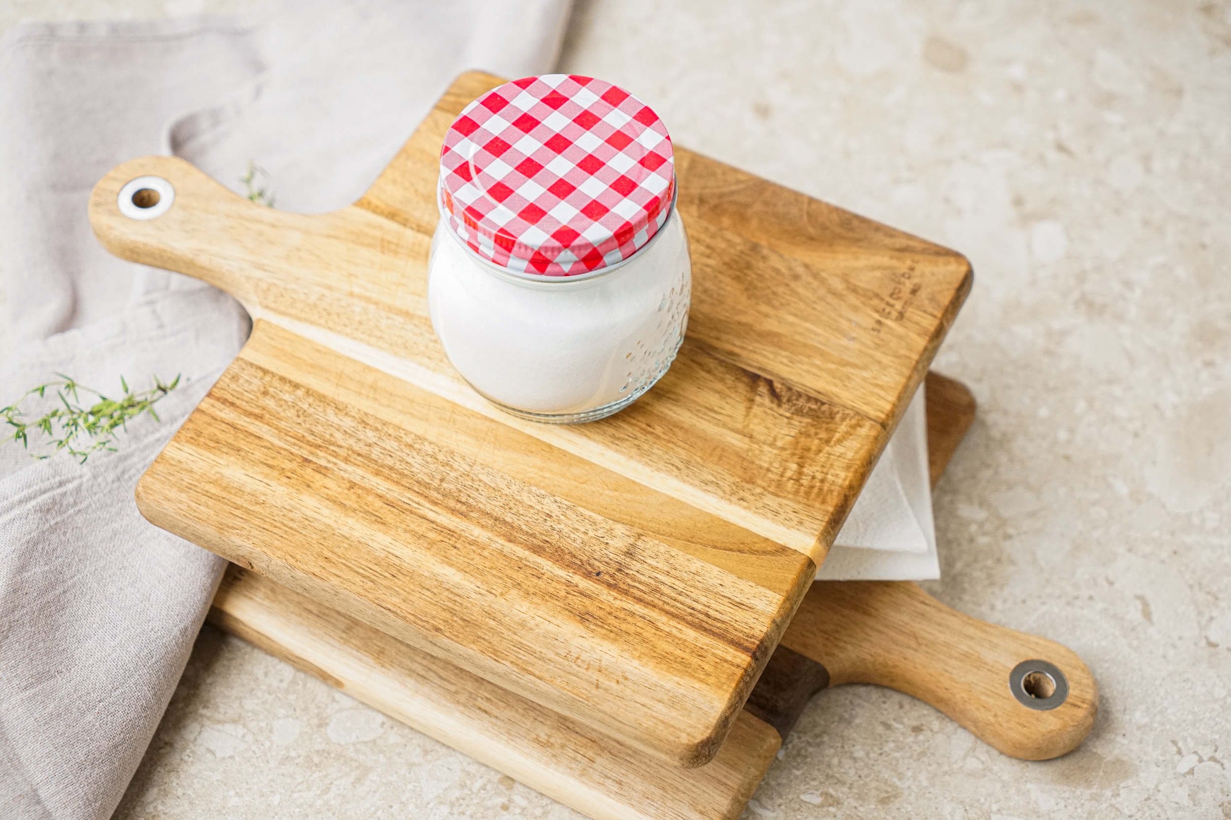 Firm Tofu on a Chopping Board with shape cutter Stock Photo - Alamy