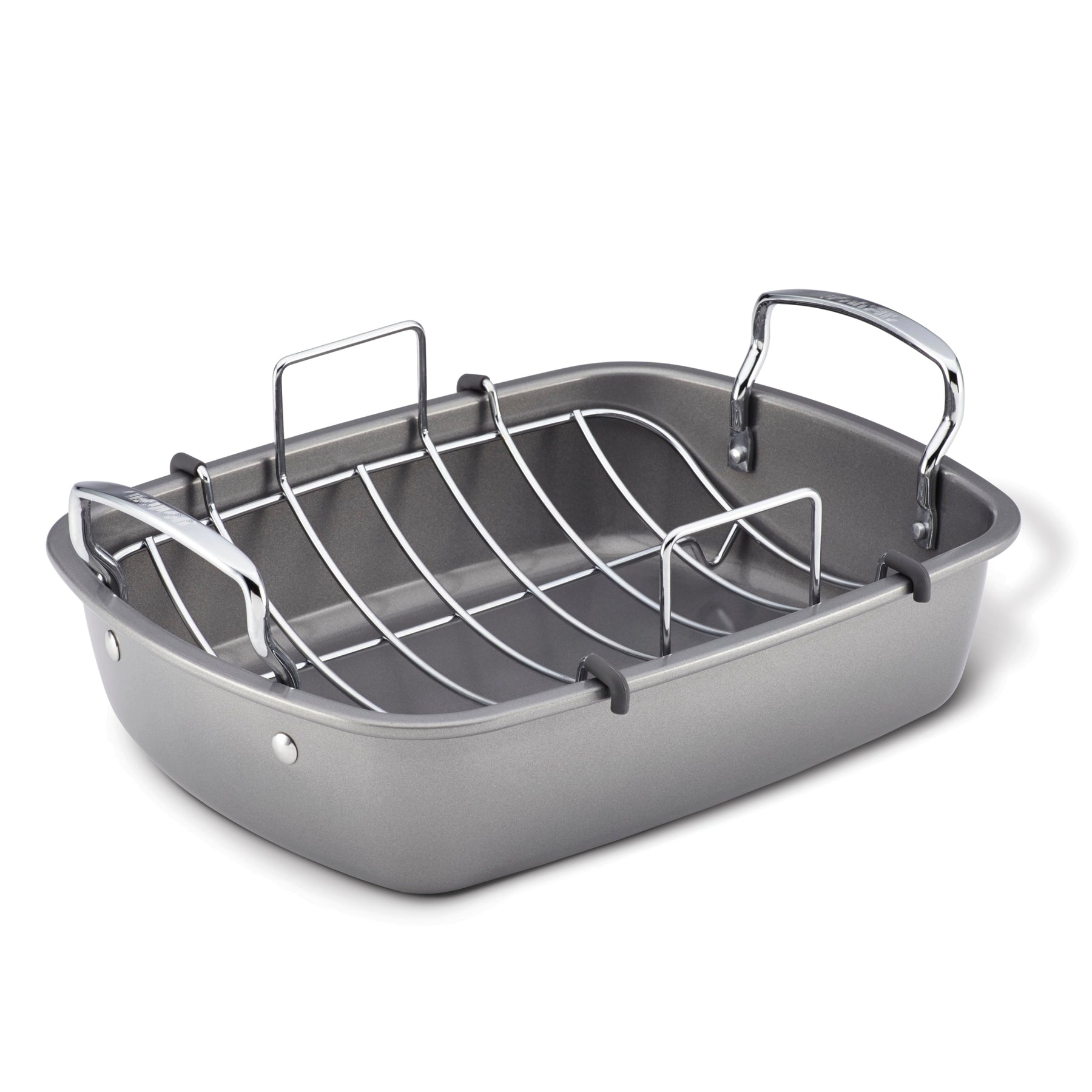 KitchenAid 5-ply Clad Stainless Steel Roaster with Removable Rack