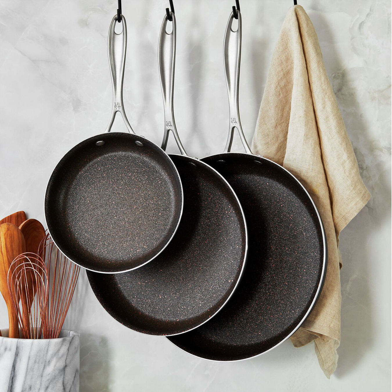 Henckels Capri Notte Granitium 3-piece Fry Pan Set Review 