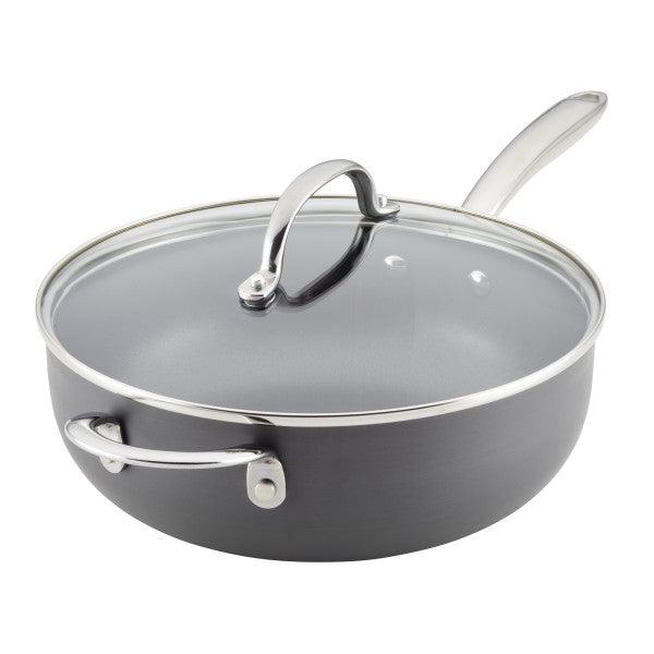 OXO Mira Tri-Ply Stainless Steel 1.5 QT. Chef's Pan with Lid