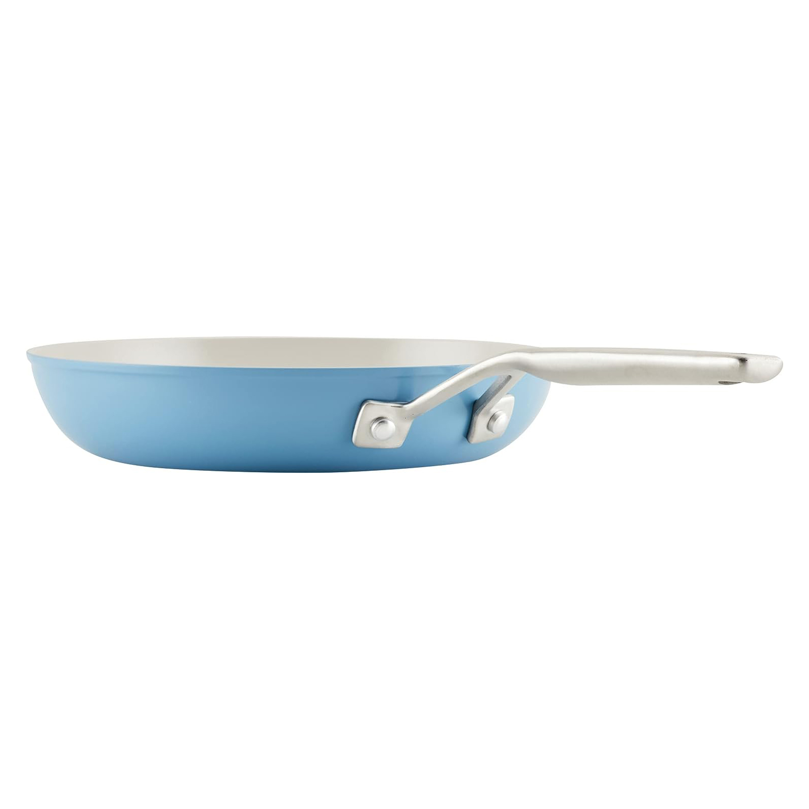 KitchenAid Hard Anodized 12.25 Nonstick Ceramic Frying Pan - Blue Velvet