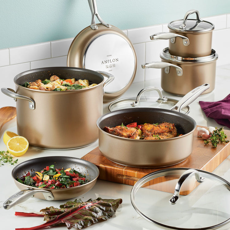 Anolon Ascend 3-Quart Covered Saucepan