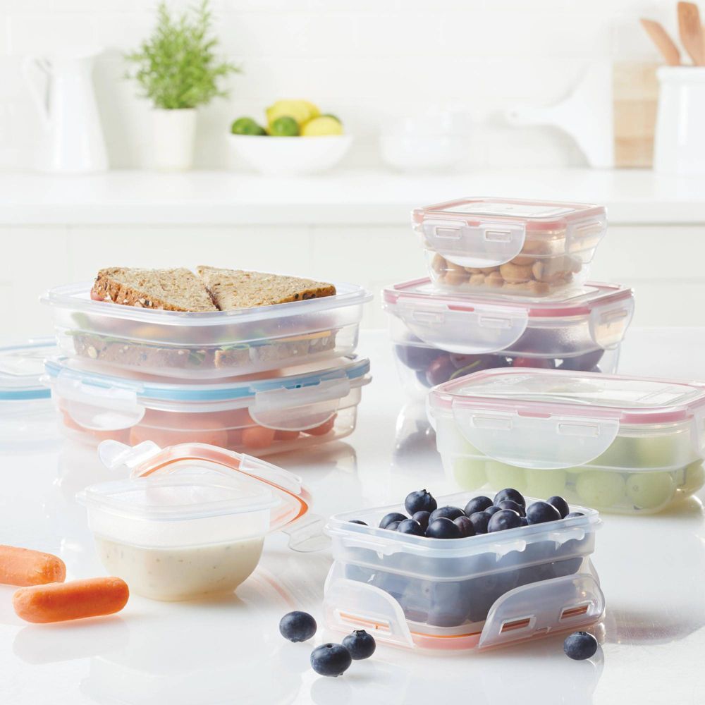 Lock n Lock Easy Essentials 42-Pc. Food Storage Container Set - Macy's