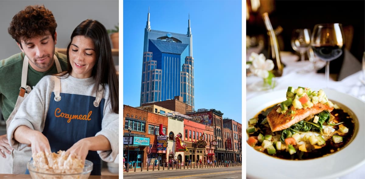 See our selection of Date Night cooking classes in Nashville, TN