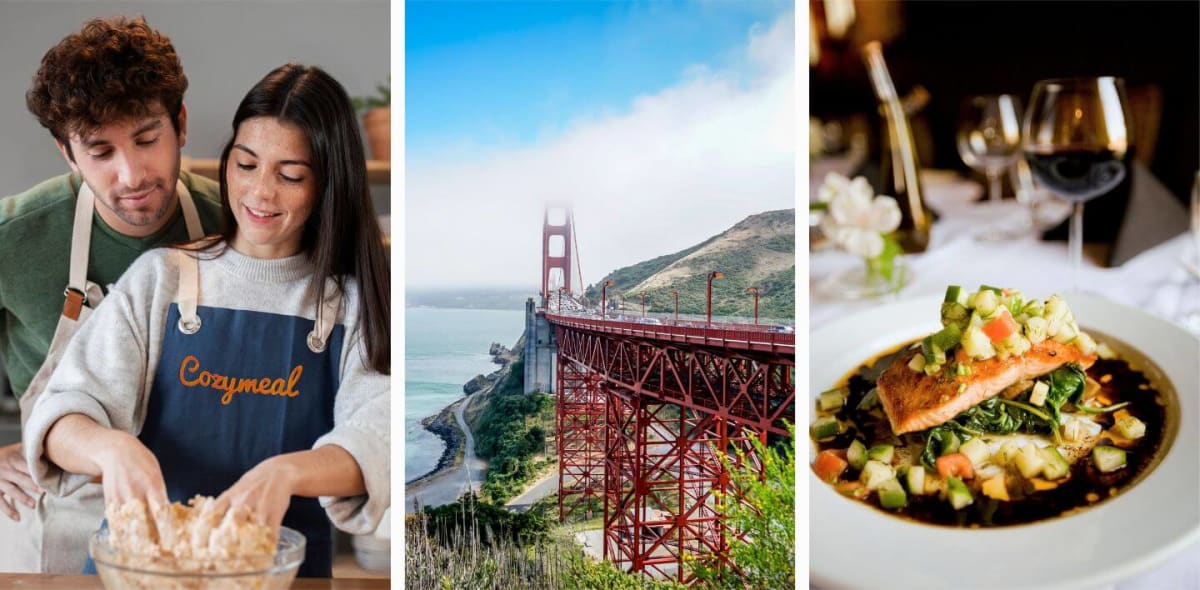 See our selection of Date Night cooking classes in the Bay Area