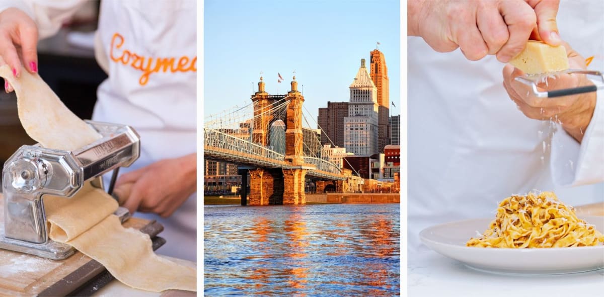 See our selection of Pasta Making classes in Cincinnati