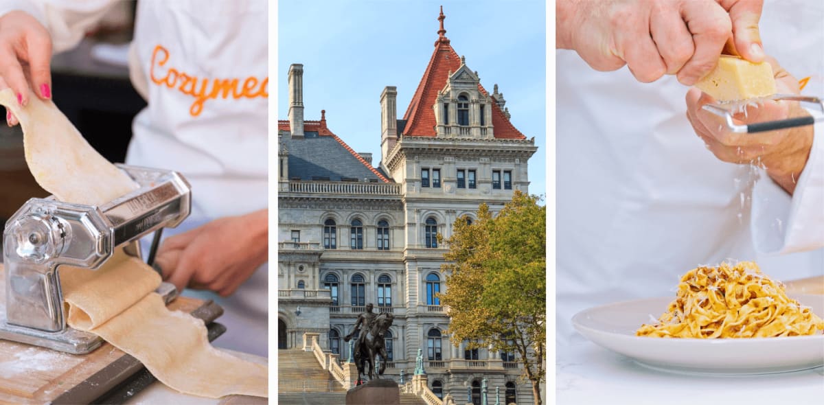 See our selection of Pasta Making classes in Albany, NY