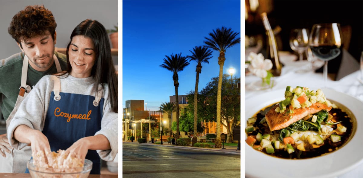 See our selection of Date Night cooking classes in Henderson, NV
