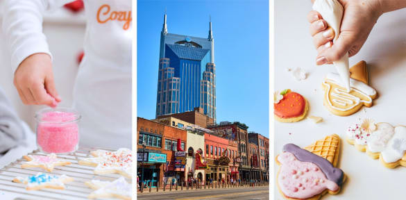See our selection of Cookie Decorating classes in Nashville, TN