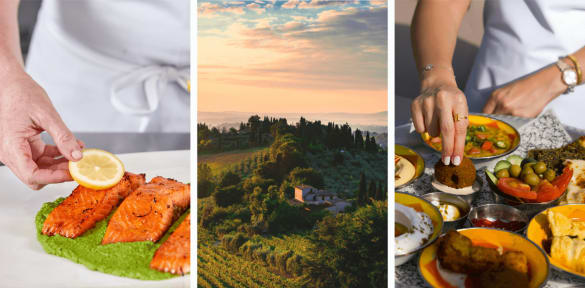 See our selection of Mediterranean cooking classes in Tuscany, Italy