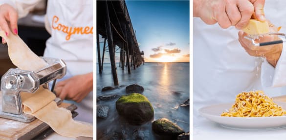 See our selection of Pasta Making classes in Carlsbad & Oceanside, CA