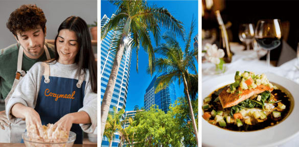 See our selection of Date Night cooking classes in Downtown San Diego, CA