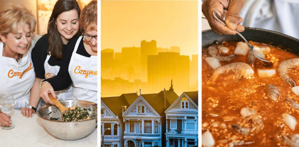 See our selection of Group cooking classes in East Bay, CA