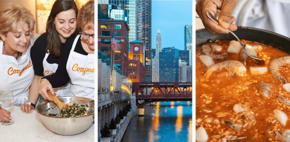 See our selection of Group cooking classes in Downtown Chicago, IL