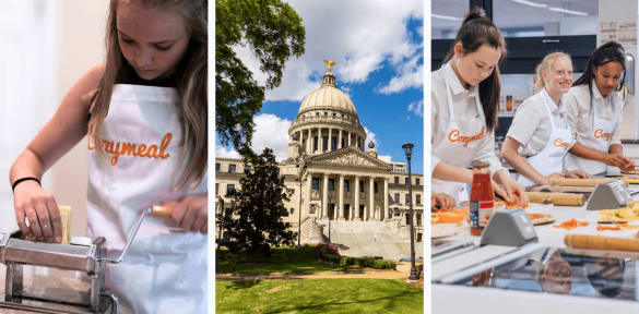 See our selection of Teens cooking classes in Jackson, MS