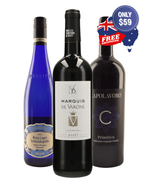European Wine Flight - 3 Pack