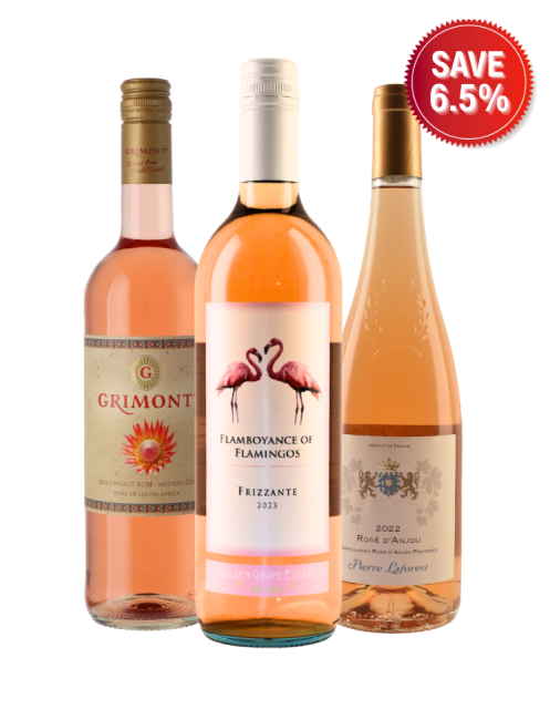 Three Shades of Rosé