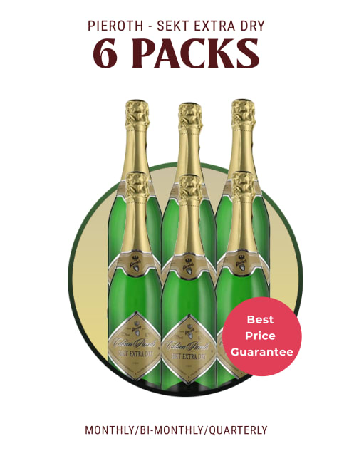 6 Bottles of Edition Pieroth - Sekt Extra Dry - Delivered every 1, 2 or 3 Months
