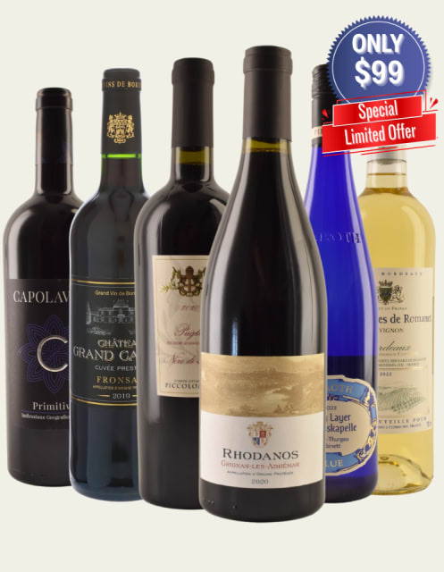 Best of Europe Wine Flight - 6 Pack