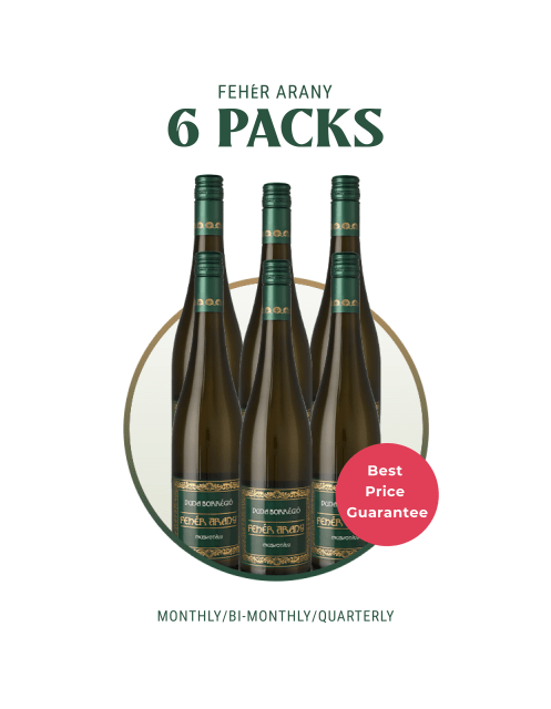 6 Bottles of Duna Borreglio Feher Arany - Delivered every 1, 2 or 3 Months