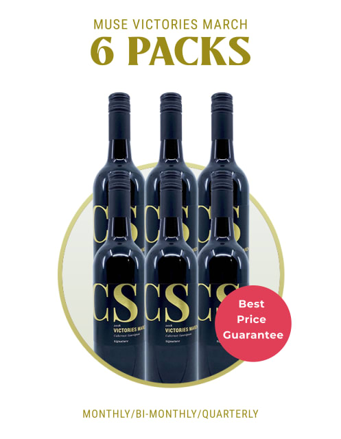 6 Bottles of Victories March Cabernet Sauvignon - Delivered every 1, 2 or 3 Months