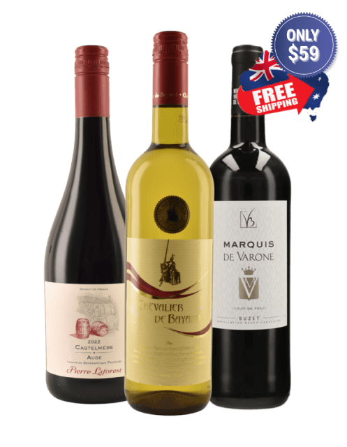 French Favourites Wine Flight - 3 Pack