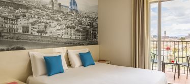 B&B Hotel Firenze City Center - Camera matrimoniale con terrazza