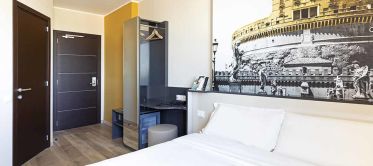 B&B Hotel Roma Fiumicino - Camera matrimoniale