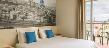B&B Hotel Firenze City Center - Camera matrimoniale con terrazza