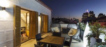 Terraza B&B Apartamentos Fuencarral 46