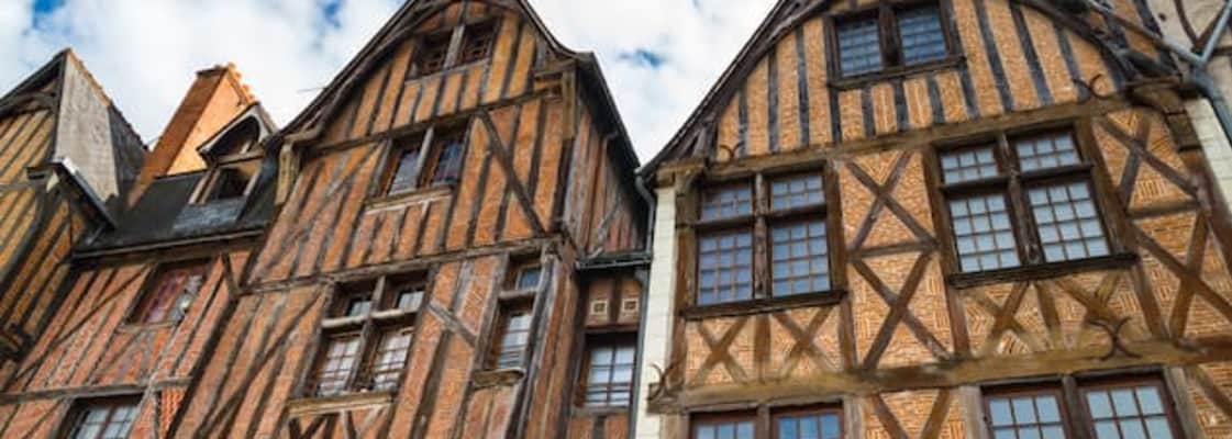 Maisons à colombages à Tours