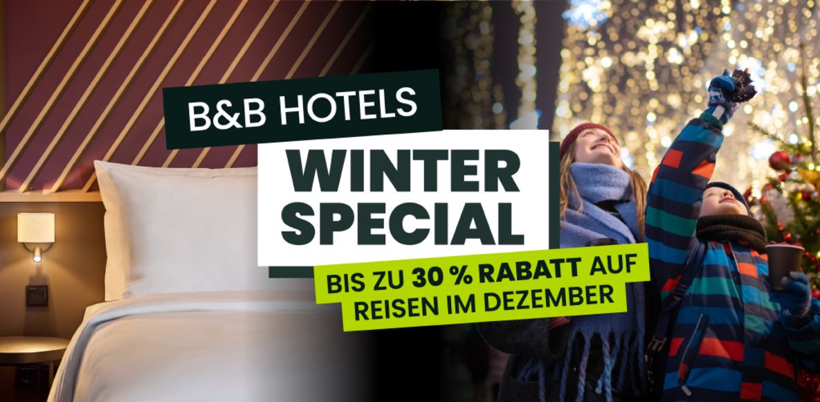 Winter Special bei B&B HOTELS | B&B HOTELS