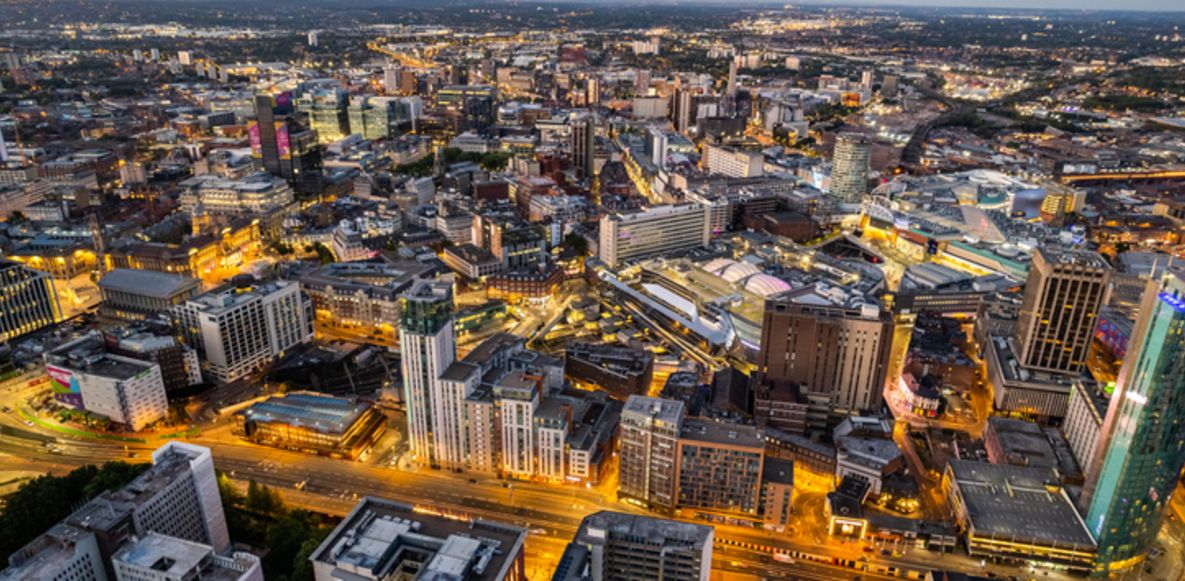 Birmingham city view