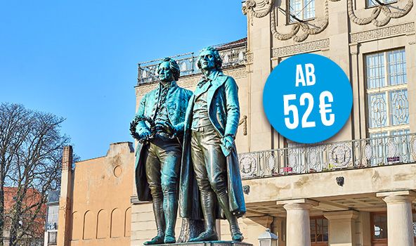 Urlaub in Weimar ab 52 €